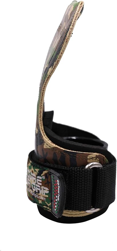 Cobra Grips PRO Weight Lifting Gloves Heavy Duty Straps Alternative with Power Lifting Hooks Padded Wrist Support for Deadlifts & Bodybuilding