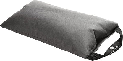 Hugger Mugger Unfilled 10lb Yoga Sandbag - Adds Weight to Your Poses, Zipper Cover, Sturdy Handle, Durable Material, Not Filled with Sand