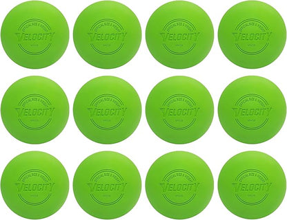 Velocity Lacrosse Balls - 1, 2, 3, 6, 12, 18, 24, 36, 60 and 120 Packs - for Practice, Official NFHS and College Approved Size