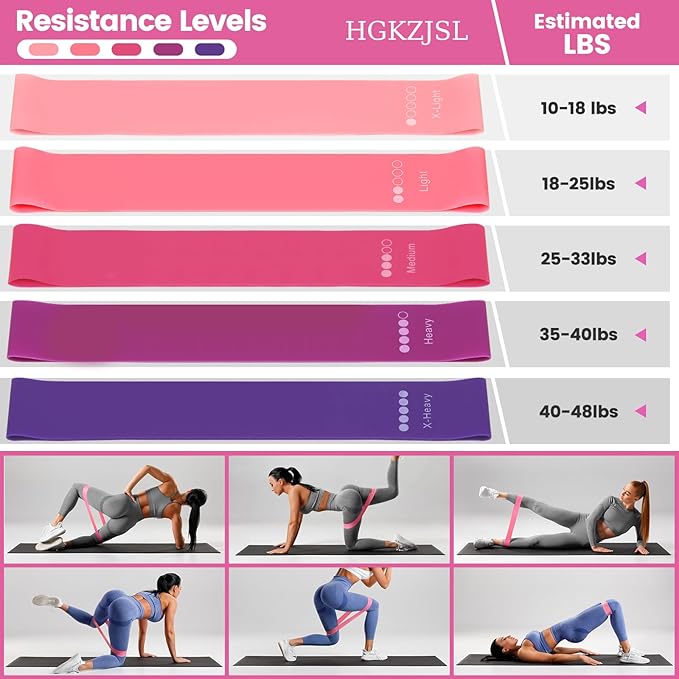 Home Pilates Essentials Kit for Women,Pilates Equipment Set with 9 Inch Yoga Ball,Figure 8 Resistance Band,Pilates Bands & Accessories,Pilates Ring and Ball Set for Beginners Home Workouts