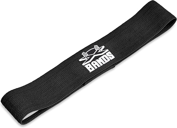 The X Bands Exercise Resistance Bands - Non-Slip Extra Thick Fabric Hip Loop Booty Bands - 20, 30, 40, 50 lb - Fitness Workout for Legs, Butt Training, Stretching, Yoga