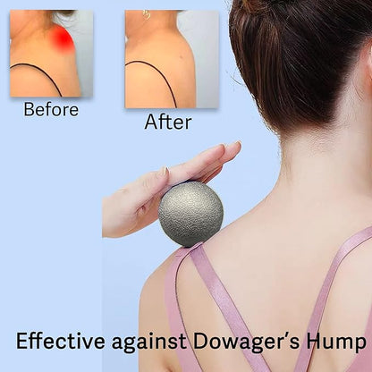 Plantar Fasciitis Relief Massage Ball – Lacrosse Ball, Foot Massage Roller & Myofascial Release Ball for Foot Pain, Trigger Point Therapy, Hard Ball for Deep Tissue & Fascia Massage