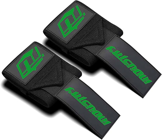 Industry Wrist Wraps - No Thumb Loop Lifting Straps - Wrist Straps For Men & Women. Gym, Crossfit, Power Lifting, Body Building, Weightlifting, Deadlift