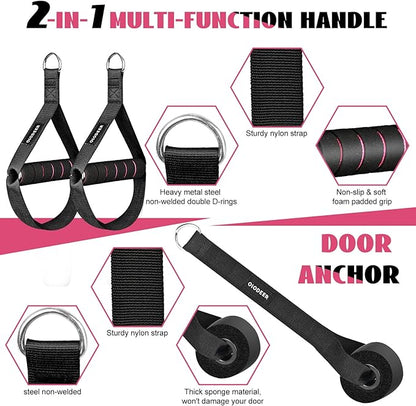 Pilates Bar Kit with Resistance Bands for Working Out, Pilates Equipment with Ab Roller for All Fitness Levels, Portable Home Gym Full Body Workout Equipment for Women&Men