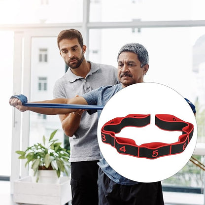 PATIKIL Exercise Bands, Yoga Stretching Strap Latin Elastic Bands for Physical Dance Stretch Pilates Resistance Bands