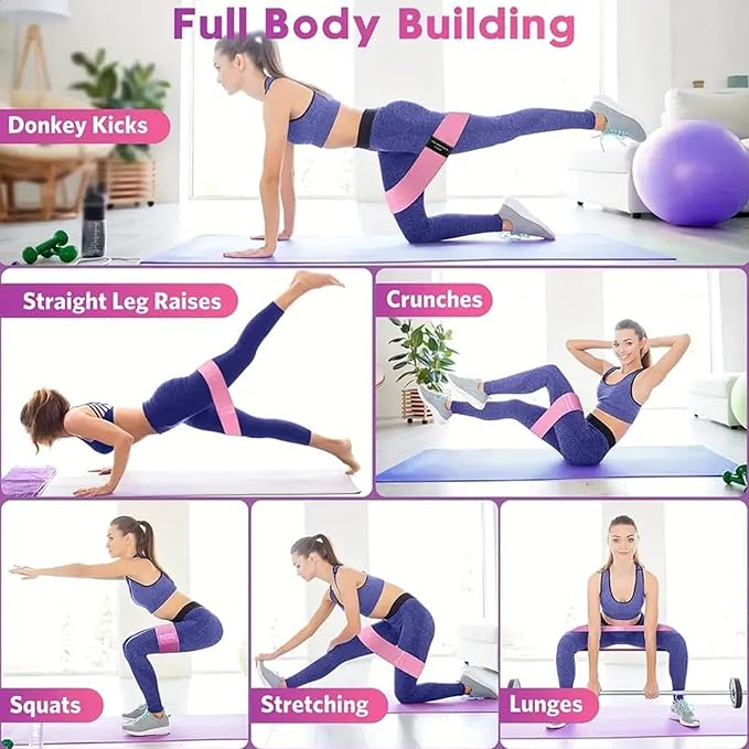 Pilates Kit for Home Workouts - Essential Pilates Equipment Set for Women with Ball & Ring, Home Pilates Accessories for Women & Beginners