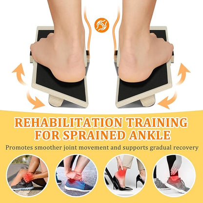 Adjustable Balance Board for Ankle & Foot Strength – Single-Leg Stability Trainer for Balance, Mobility, Calf Flexibility & Core Control – Foot Exercise Equipment for Home, Office, Gym & Rehab