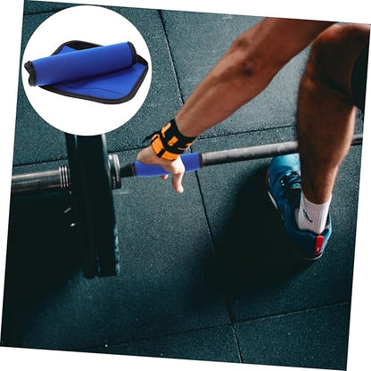 2Pcs Barbell Pad Cover Polyester Anti-slip Protector for Horizontal Bar Weight Lifting Accessories Lightweight Portable Gym Equipment for Hip Thrusts and Squats