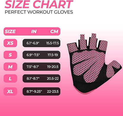 FIGHTSENSE Weight Lifting Gloves with Full Palm Protection, Workout Gloves for Men Women, Breathable Exercise Gym Gloves for Weightlifting, Fitness, Cycling, Pull ups, Deadlifting