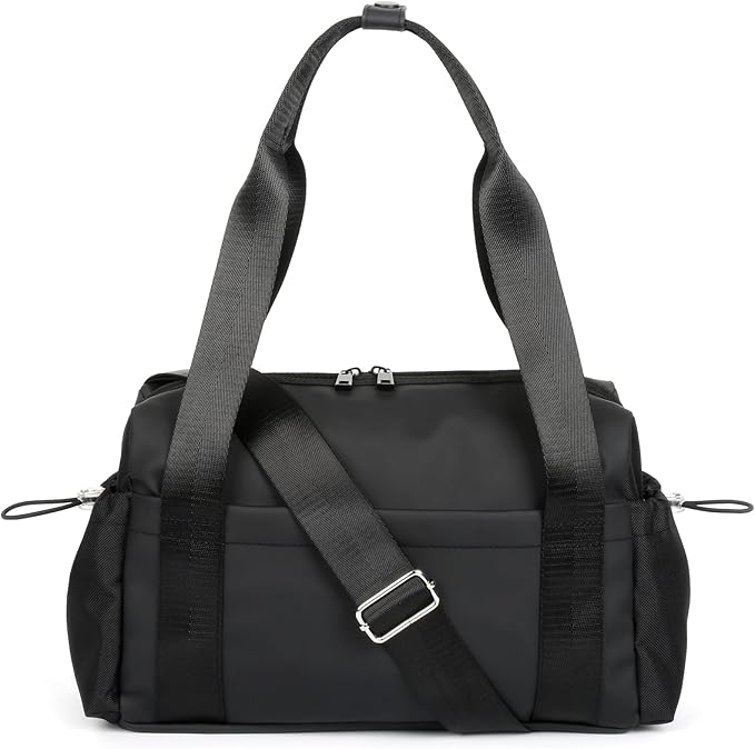 ALUSBELL Women's Sport Gym Tote Bag Small Duffels Bag with Wet Compartment, Carry On Crossbody Bag For Sport Travel Workout