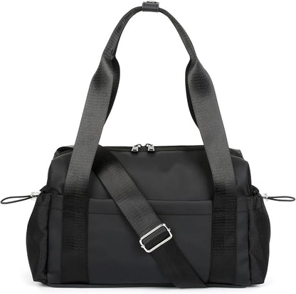 ALUSBELL Women's Sport Gym Tote Bag Small Duffels Bag with Wet Compartment, Carry On Crossbody Bag For Sport Travel Workout