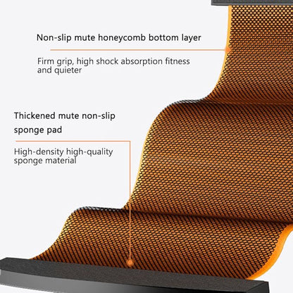 Slide Board with Shoe Cover Slimming Exercise Slide Mat for Leg Pot Training Fitness Athletic Training, for Low Impact Balance Training