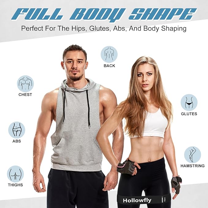30 Pcs Latex Resistance Loop Exercise Bands for Booty Workout Stretch Exercise Band Non Slip for Legs Squat Resistance Loop Women Men Starter Butt Hip Thigh Fitness
