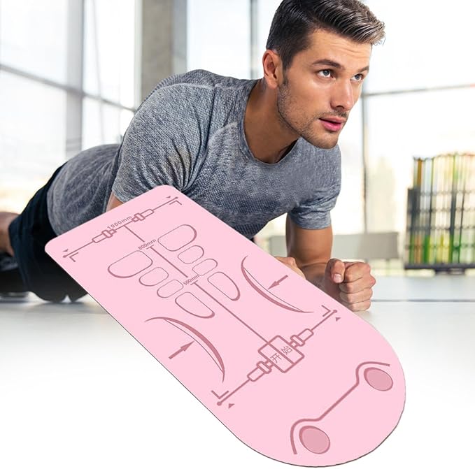 Exercise Equipment Mat - Extra Long Yoga Mat Non-Slip 5.25x2.3ft | Men And Women Exercising Mat, Sound Insulation Knee Joint Protector Pad For Ab Roller Wheel And Workout Accessories