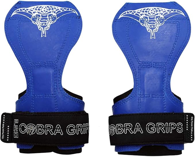 Cobra Grips PRO Weight Lifting Gloves Heavy Duty Straps Alternative with Power Lifting Hooks Padded Wrist Support for Deadlifts & Bodybuilding