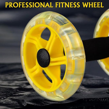 Ab Roller Wheel: Ab Wheel for Core Training, Exercise Abdominal Roller Hand Weights Dumbbell Fitness Exercise Device Home Gym Gear for Men/Women