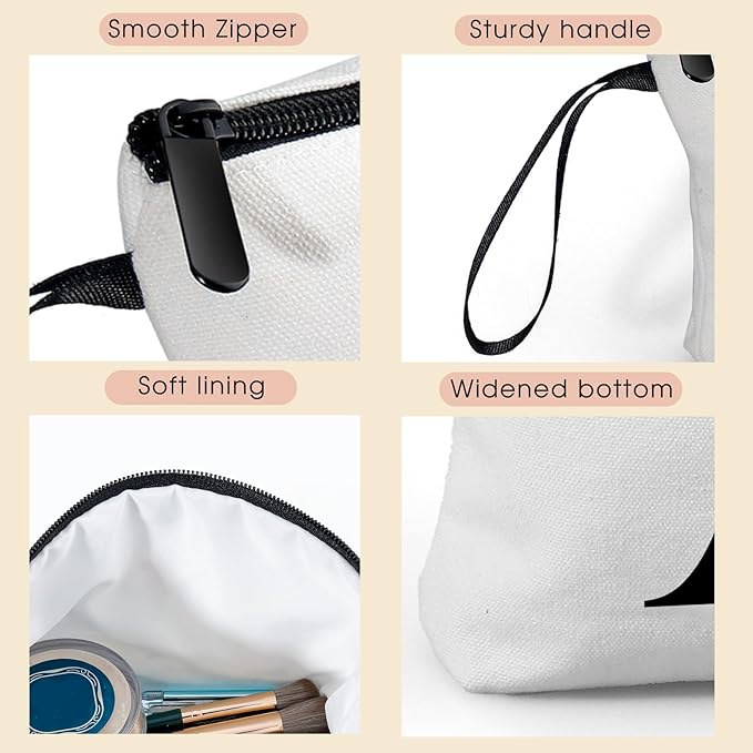 Travel Gifts for Women International Travelers Friend Daughter Coworker World Travel Accessories Cosmetic Makeup Bag Christmas