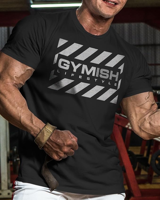 Gymish American Flag Graphic Fitness Tank, Sleeveless Bodybuilding Athletic Tank Top