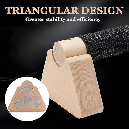 2Pcs Parallettes Bar Multifunctional Wooden Calisthenics Bar Pushup Handles for Strength Training