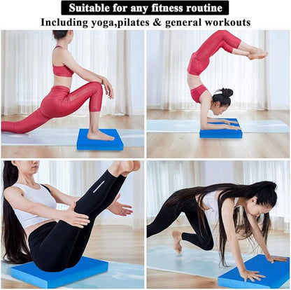 Balance Pad,Foam Exercise Pad for physical therapy Yoga Balance Pads for Balance Exercise Stability Workout, Knee and Ankle Exercise