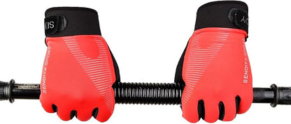 YHT Workout Gloves, Full Palm Protection & Extra Grip, Gym Fishing Fencing Gloves for Weight Lifting, Training, Fitness, Exercise (Men & Women)
