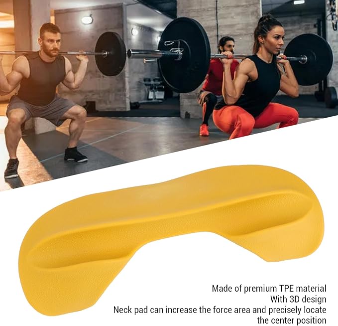 Squat Pad, Barbell Pad for Hip Thrusts, Barbell Squat Pad Barbell Neck Cushion Neck and Shoulder Pad for Fitness Weightlifting Training Gym - Comfortable for All Your Needs
