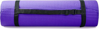 BalanceFrom 7-Piece Yoga Set with 71x24x0.5 Inches Extra Thick Mat and Carrying Sling – Includes 2 Blocks, Stretch Strap, 2 Towels, and Knee Pad for Home, Studio, and Gym Workouts