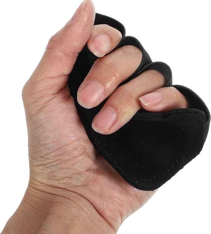 Luxshiny Weightlifting Gloves for Men Non-Slip Palm Protector Fingerless Gym Hand Grips with Wrist Support for Fitness Training and Pull Ups
