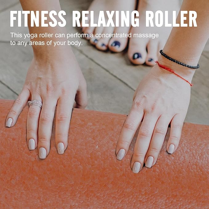 Yoga Massage Roller Muscle Relaxation Foam Column 30x15cm Epp Back and Leg Fitness Massage Stick for Physical Therapy and Myofascial Release
