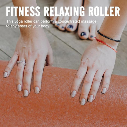 Yoga Massage Roller Muscle Relaxation Foam Column 30x15cm Epp Back and Leg Fitness Massage Stick for Physical Therapy and Myofascial Release