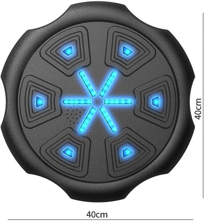 1 Boxing Electronic Music Punching Mounted Reaction Target Comfortable Material Suitable for Home Fitness Adults Children Indoor Exer