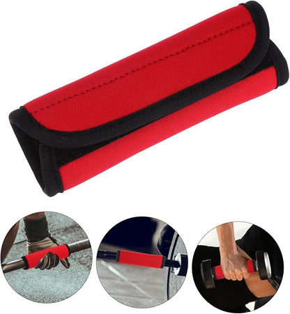 2pcs Portable Non-slip Barbell Protector Pads Covers for Weightlifting Hip Thrusts Horizontal Bars Lightweight Easy to Clean Strong Grip Design