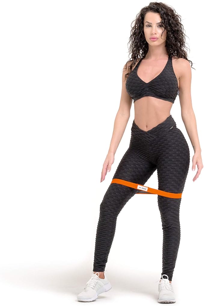 The X Bands Exercise Resistance Bands - Non-Slip Extra Thick Fabric Hip Loop Booty Bands - 20, 30, 40, 50 lb - Fitness Workout for Legs, Butt Training, Stretching, Yoga