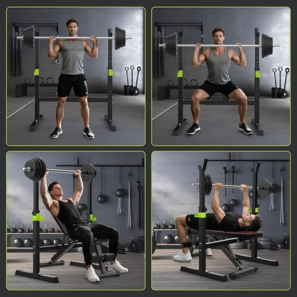 Adjustable Folding Weight Bench for Home Gym, 660 lbs Capacity Multi-Functional Workout Bench Sturdy Durable for Full Body