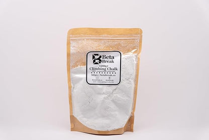 Climbing Chalk – 200 g Premium Heat‑Treated Magnesium Carbonate (Resealable Bag) – Ideal for Climbing, Powerlifting, Crossfit & Gym Training