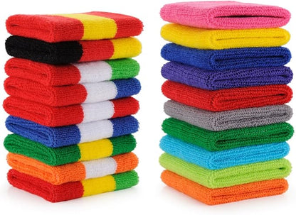ONUPGO Sweatband Set Sports Headband Wristband Set Sweatbands Terry Cloth Wristband Wrist Sweatband Headbands Moisture Wicking Sweat Absorbing Head Band