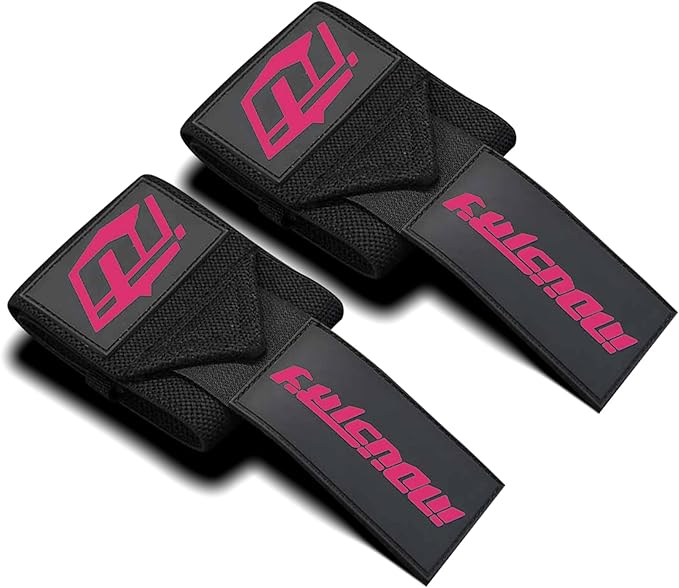 Industry Wrist Wraps - No Thumb Loop Lifting Straps - Wrist Straps For Men & Women. Gym, Crossfit, Power Lifting, Body Building, Weightlifting, Deadlift