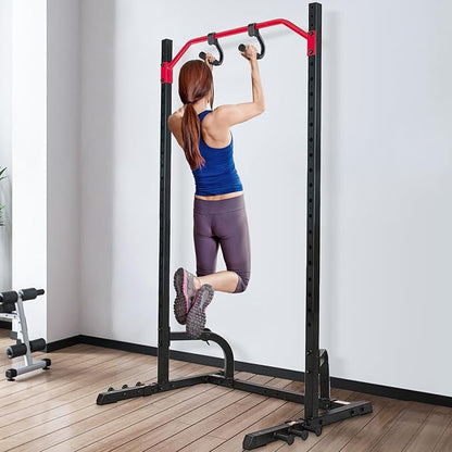 Kipika 32" Ceiling Mounted Pull Up Bar - Heavy Duty, Highly Adjustable, Multifunctional Chin Up Bar - Home Gym System with Punching Bag Hanger and Resistance Bands Training