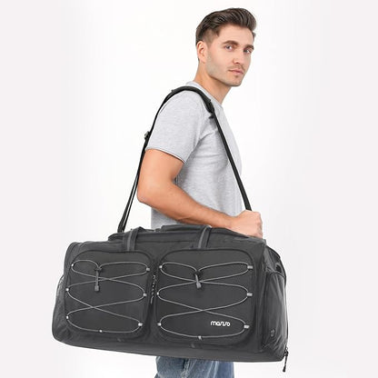 MOSISO Baseball Bat Bag, Large Capacity Catchers Gear Duffle Bag with Shoe Compartment&Adjustable Shoulder Strap&Handle for Training Gear Sports Gym Equipment