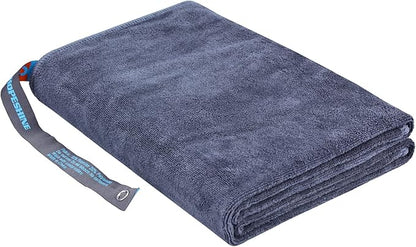 HOPESHINE Gym Towels for Men 20inch X 40inch Women Sweat Large Working Out Microfiber Sports Fast Drying Absorbent Compact Camping, Hiking, Backpacking, Yoga, Travel, Exercise Grey