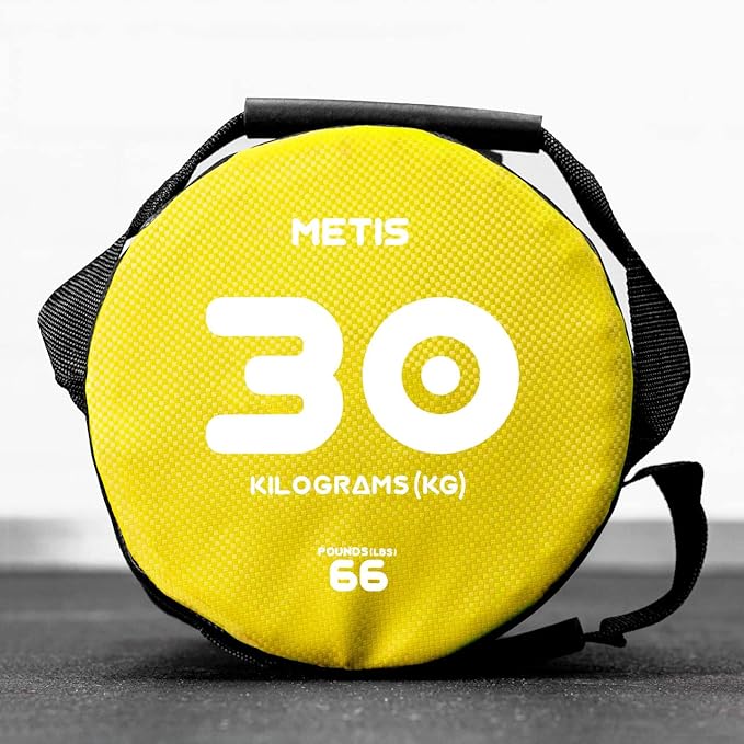 METIS Power Bags – 11lbs to 66lbs | Strength Training Fitness Equipment – Home Exercise and Gym Fitness | Prefilled Powerbag Weights for Powerlifting, Crossfit & MMA