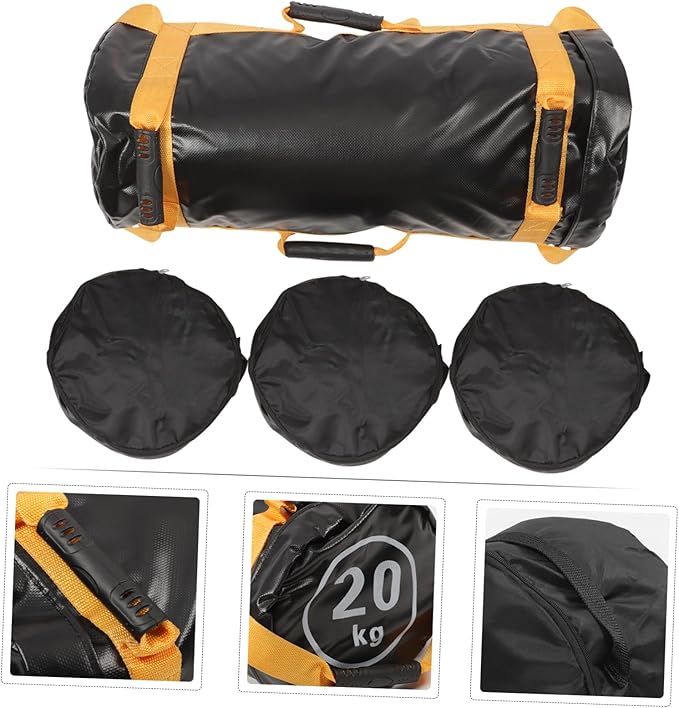 Weight Training Bag for Fitness Adjustable Sandbag for Gym Workouts Sturdy Nylon Comfortable Grip for Men and Women Training at Home or Gym