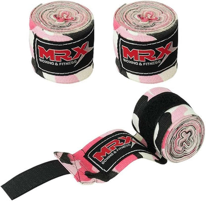 MRX BOXING & FITNESS Boxing Hand Wraps 100% Cotton Multi Colors Great for MMA Boxing Muay Thai Kick Boxing Training 118, 160, 180 Length