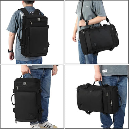 Kalesi Gym Duffle Bag Backpack 4-Way Waterproof with Shoes Compartment for travel Sport Hiking laptop