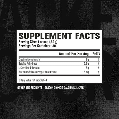 Jacked Factory Growth Surge Creatine Post Workout Powder w/L-Carnitine, Daily Muscle Builder & Recovery Supplement with Creatine Monohydrate, Betaine, L-Carnitine L-Tartrate - 30 Servings, Unflavored