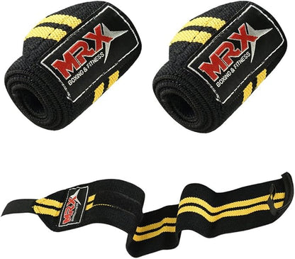 MRX Weight Lifting Gym Training Wrist Wraps for Wrist Support Bodybuilding Workout Wrap Men/Women