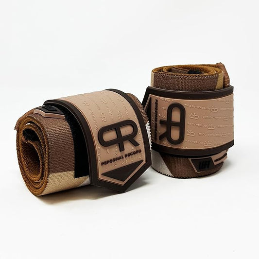 Heavy Duty Premium Wrist Wraps, More Elasticity, Reinforced Stitching, Extra Wide Strap, Strong Thumb Loop, Larry Wheels Weightlifting Wraps