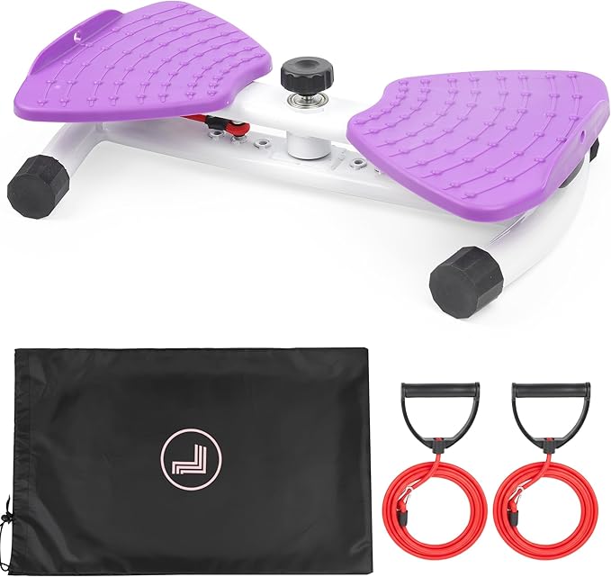 Waist Twister Machine – Waist Sculptor & Twist Exercise Machine for Abs Workout | Noiseless Ab Twister Board, Waist Twist Machine | Heavy-Capacity Anti-Slip Twist Board with Storage Bag