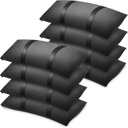 400 LBS Umbrella Base Weights Fillable Sand Bags, Sand Bags for Weight, 8 Packs Heavy Duty Weight Bags, Weatherproof Furniture Outdoor Patio Backyard Umbrellas Garden Trampoline Poolside Accessories