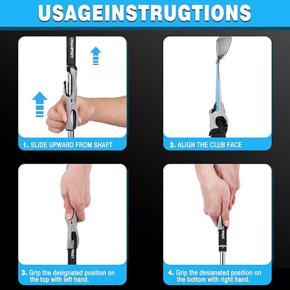 CHAMPKEY Professional Golf Grip Trainer - Perfect Golf Training Aid for Stable Swing and Proper Hand Positioning and Grip-Enhance Grip Strength and Precision